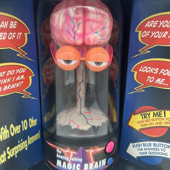 Regency Toys Animated Amazing Talking Magic Electronic Psychic Brain Vtg 1999 - Picture 3 of 8